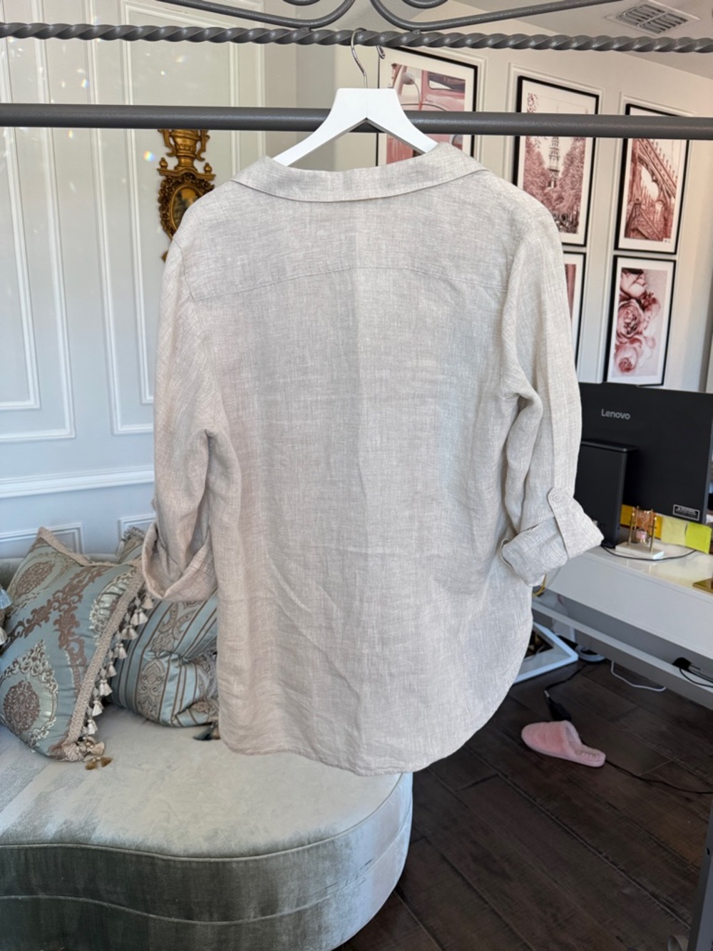 As new Aritzia BABATON button down shirt size large Babaton
Utility Linen Shirt - Picture 14 of 16